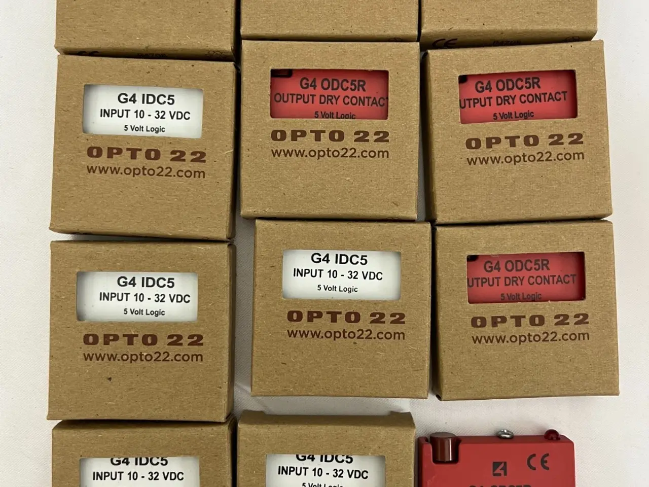 Billede 2 - Opto 22 G4 parti: 6x IDC5 Input 10–32VDC + 6x Dry