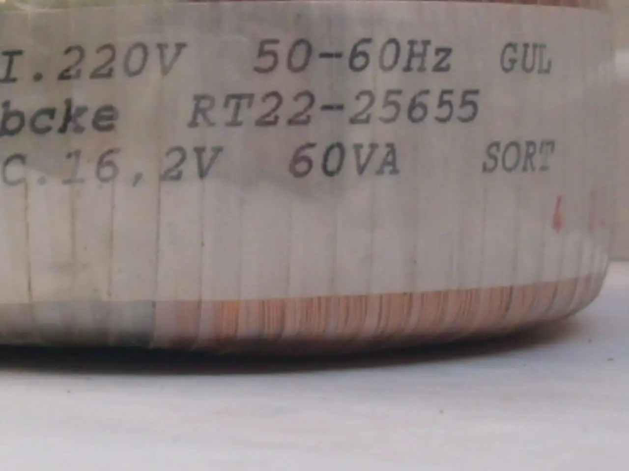 Billede 2 - Ringkerne trafo Lubcke RT22-25655