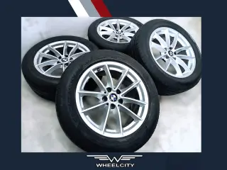 5x112 17" ET52 nav 66,6ø BMW sommersæt inkl.TPMS