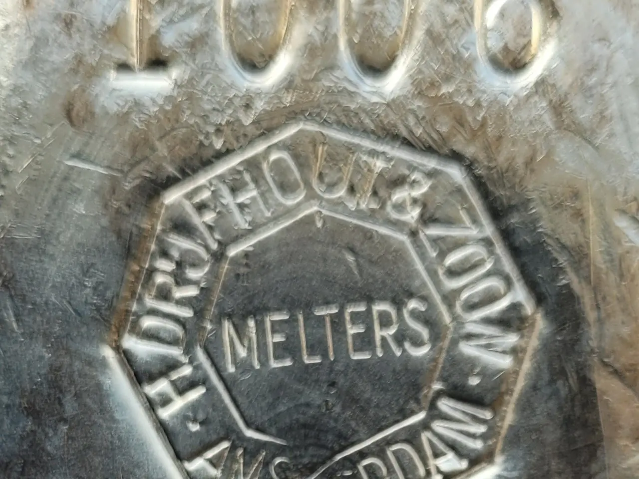 Billede 3 - 1 kg 999% sølvbarre