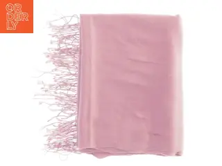 Vævet tørklæde med frynser (str. 65 x 200 cm)