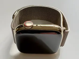 Apple Watch series 8, 41 mm, rustfrit stål (guld)