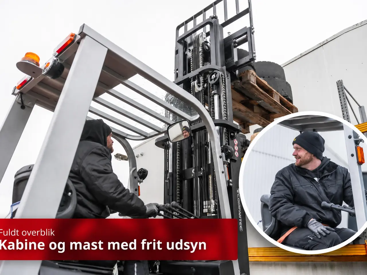 Billede 13 - Elektrisk gaffeltruck CSX25 - 2500 kg, 4800 mm løftehøjde, Lithium-ion-batteri
