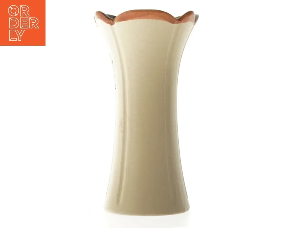 Billede 3 - Keramikvase med blomstermotiv fra Made in west Germany