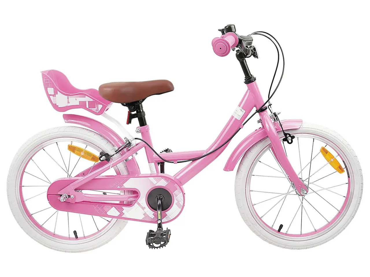 Billede 1 - Børnecykel 18 tommer til 5-7 år gammel Lys pink