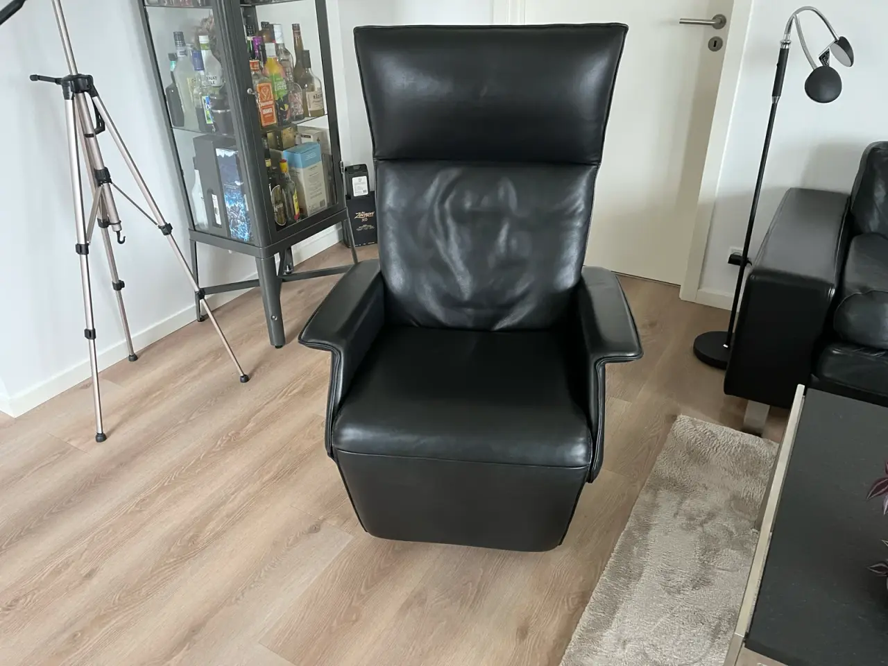 Billede 3 - Eksklusiv Berg Furniture Ceto/Alto i sort læder.