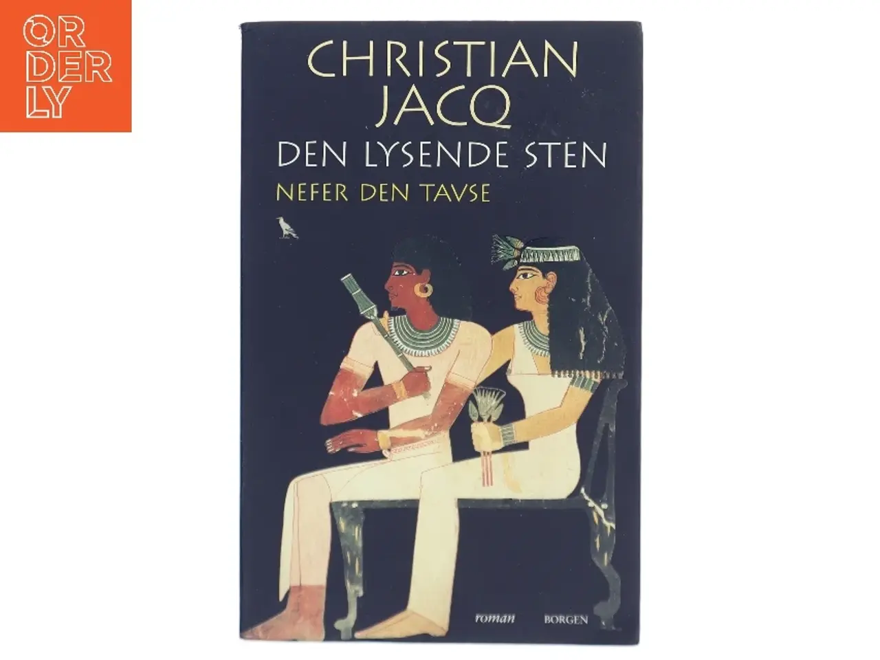 Billede 1 - Den lysende sten. Bind 1, Nefer den Tavse af Christian Jacq (Bog)