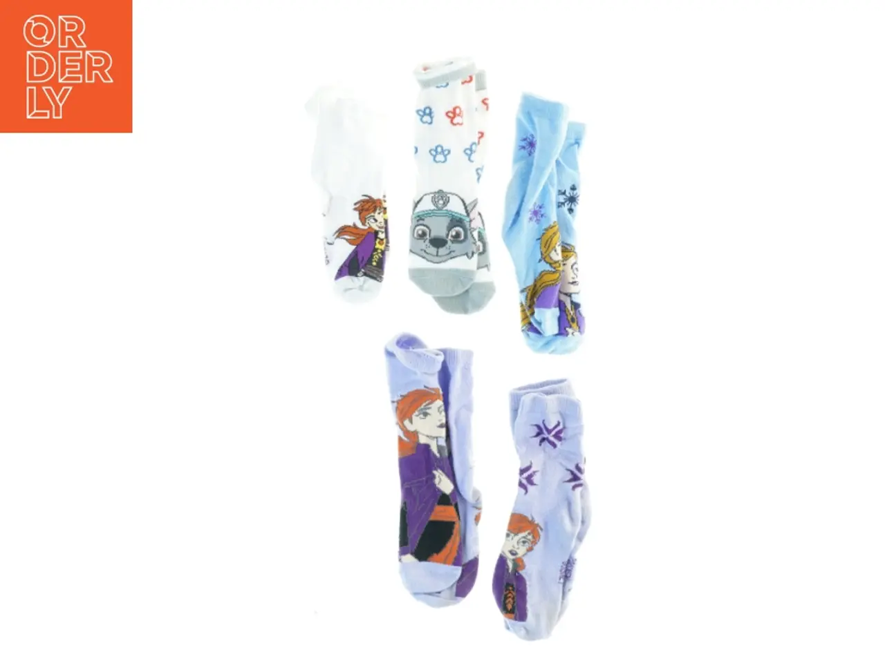 Billede 1 - Børnesokker med Disney figurer (str. 26 til 30)