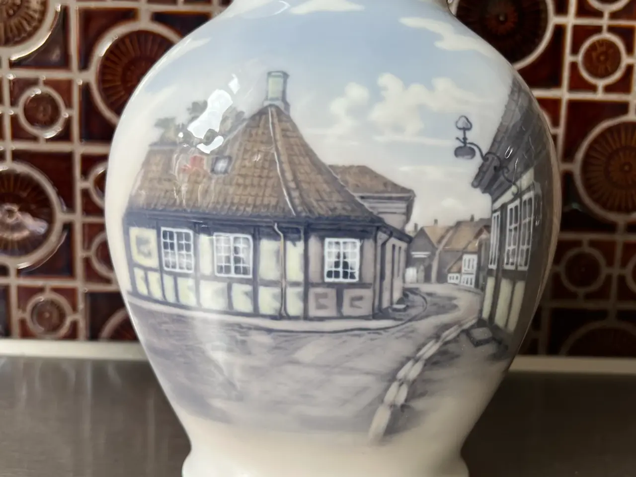 Billede 1 - Royal Copenhagen porcelæn hc Andersen vase