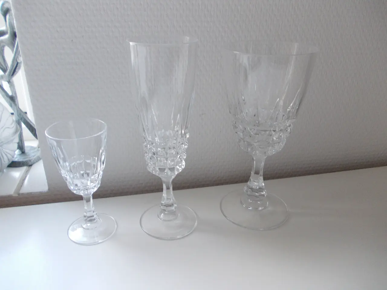 Billede 1 - Pompadour krystal glas