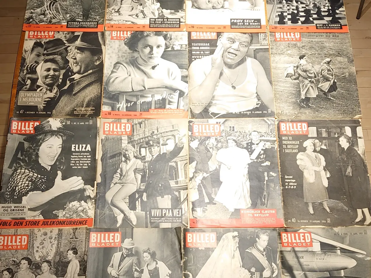 Billede 1 - 20 stk Billed Bladet fra 1954-60.