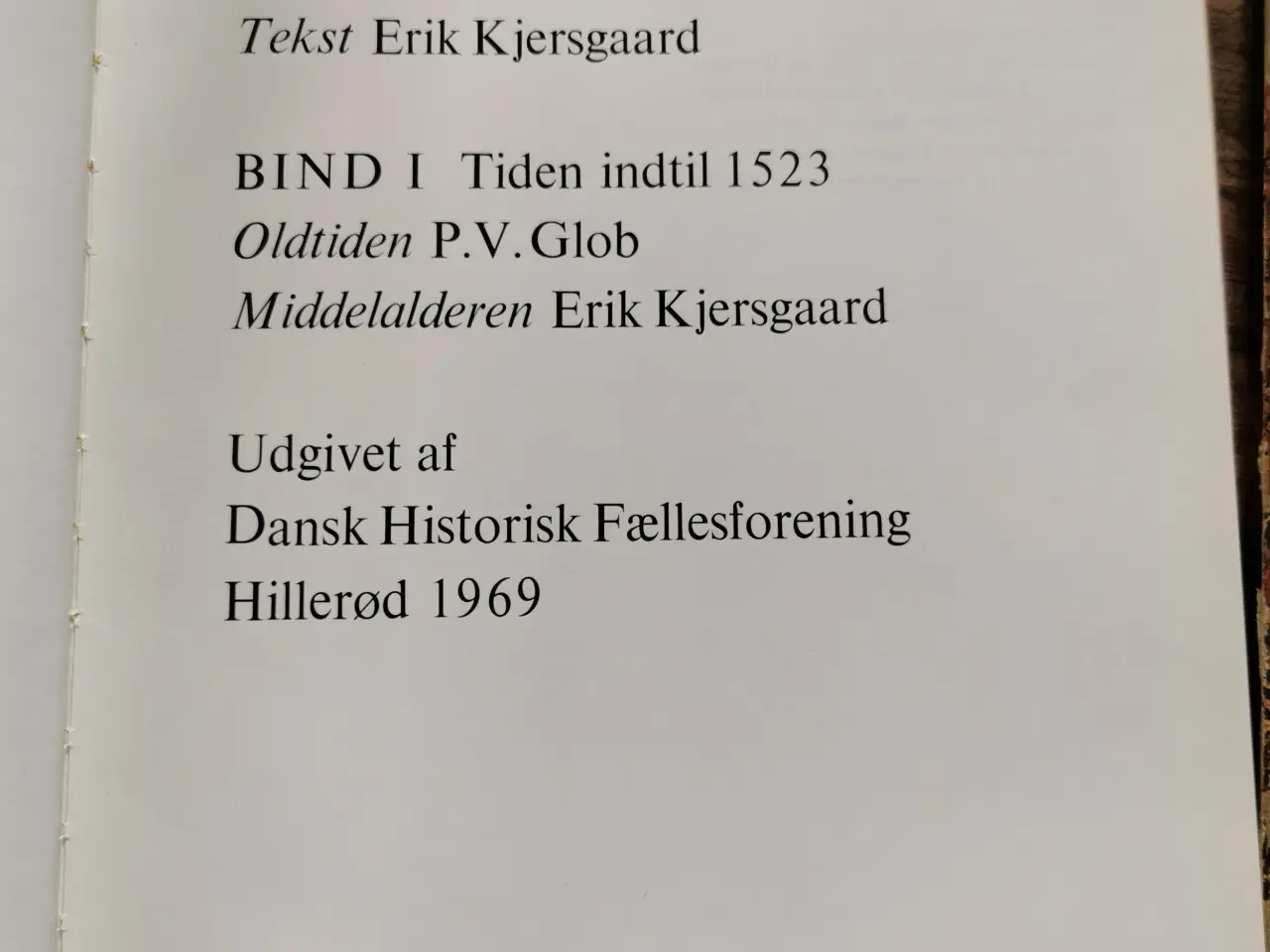 Billede 3 - Danmark historisk billedbog 1-4