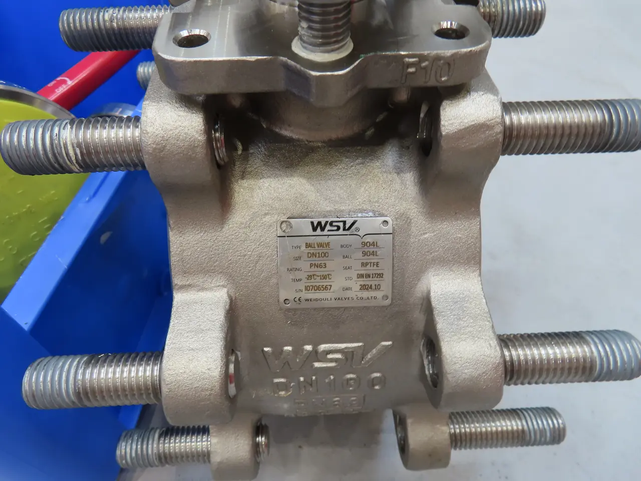 Billede 3 - Ball valve WSV DN100 m.m.