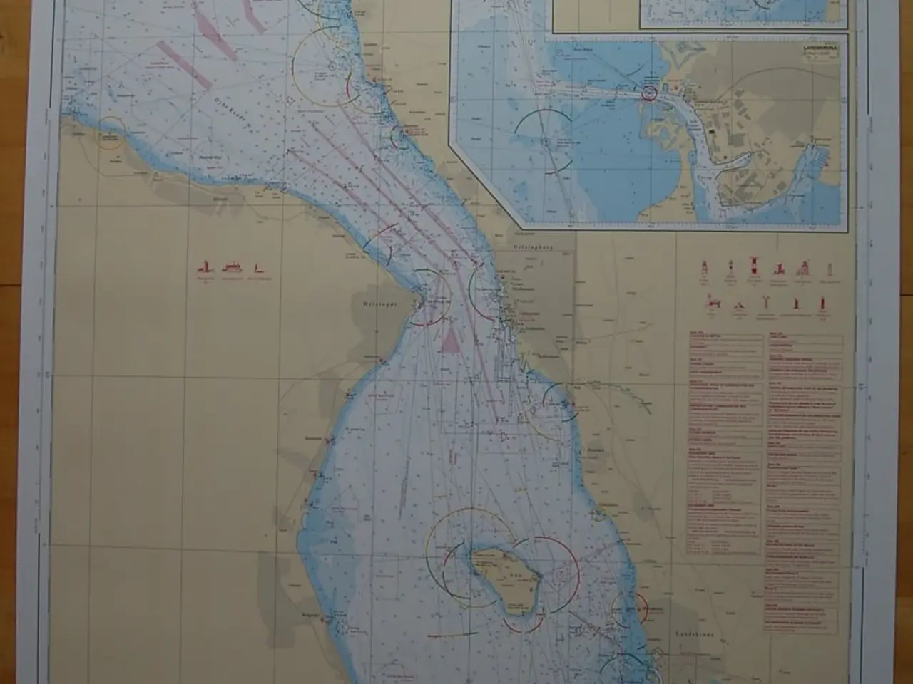 Billede 1 - Svensk Søkort 922 Øresund Nordlige del