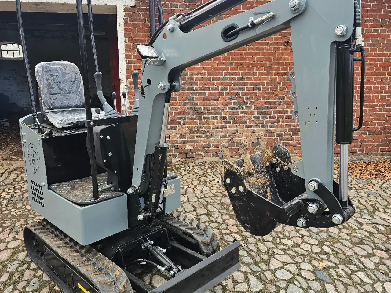 Billede 7 - 1,3 ton minigraver med diesel motor. Momsfri.