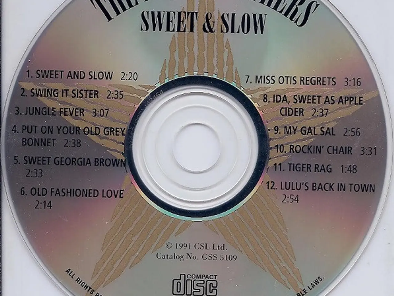 Billede 3 - The Mills Brothers – Sweet & Slow – CD
