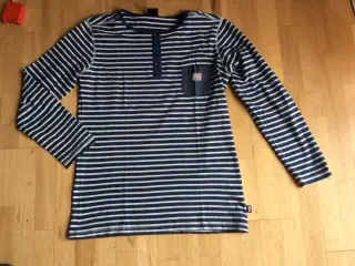 Stribet bluse