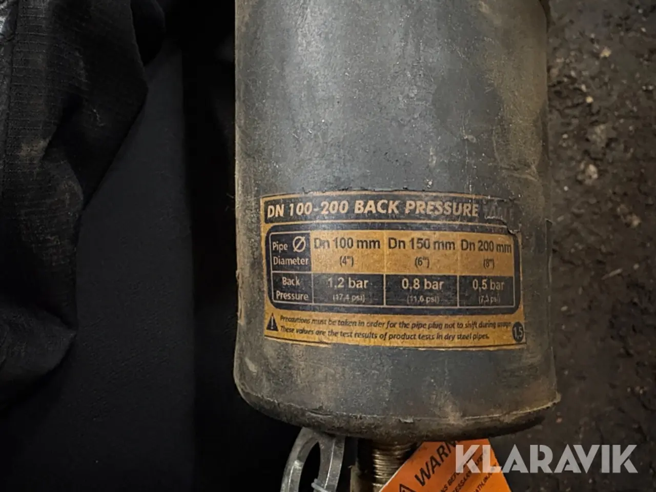 Billede 8 - Kloakrørsbold Uni-seals DN100-200mm - 4”-8"