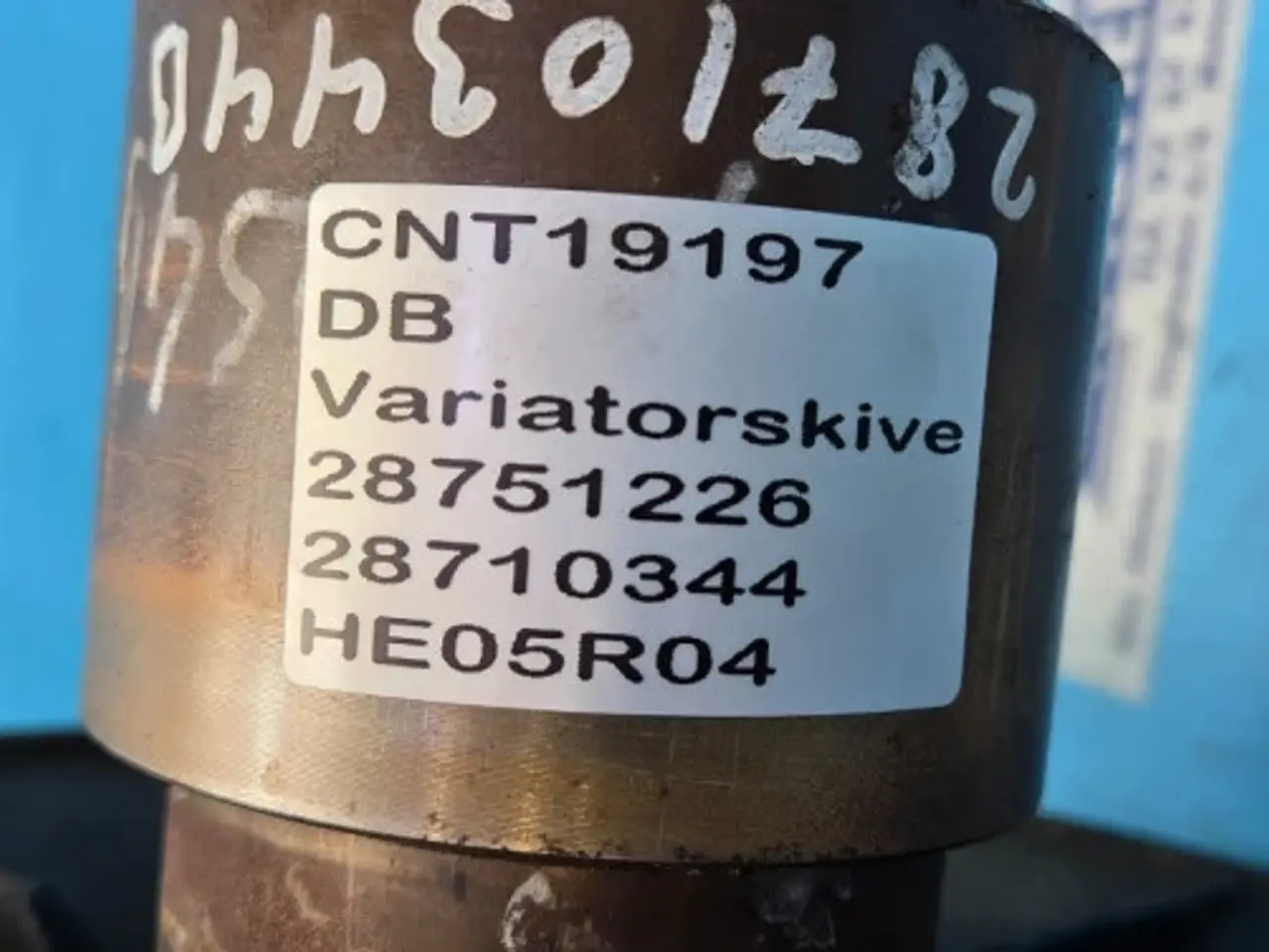Billede 3 - Dronningborg D7200 Variatorskive 28710344