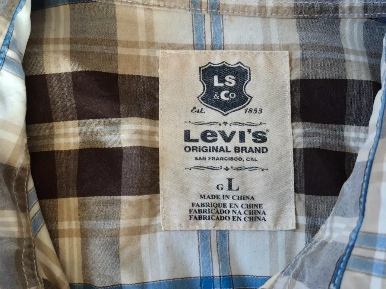 Billede 2 - Levi's western skjorte