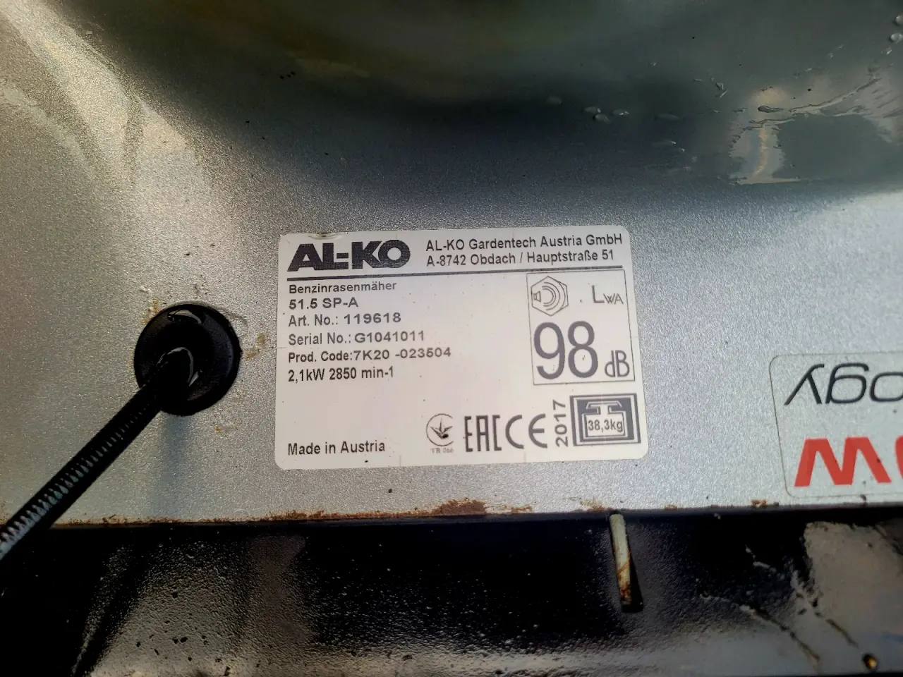Billede 5 - Alko Highline 51.5 SP-A