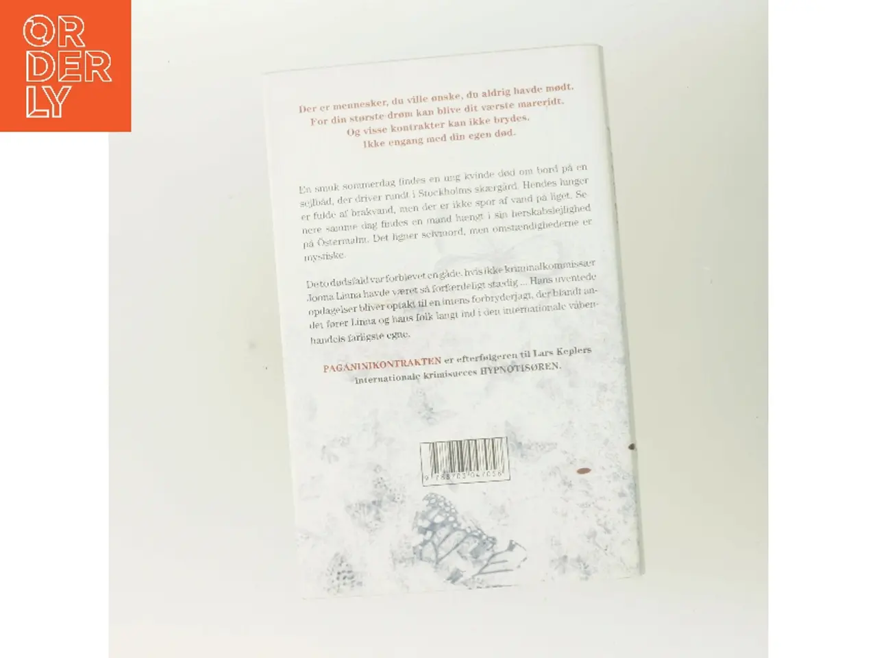 Billede 3 - Paganinikontrakten : kriminalroman af Lars Kepler (Bog)