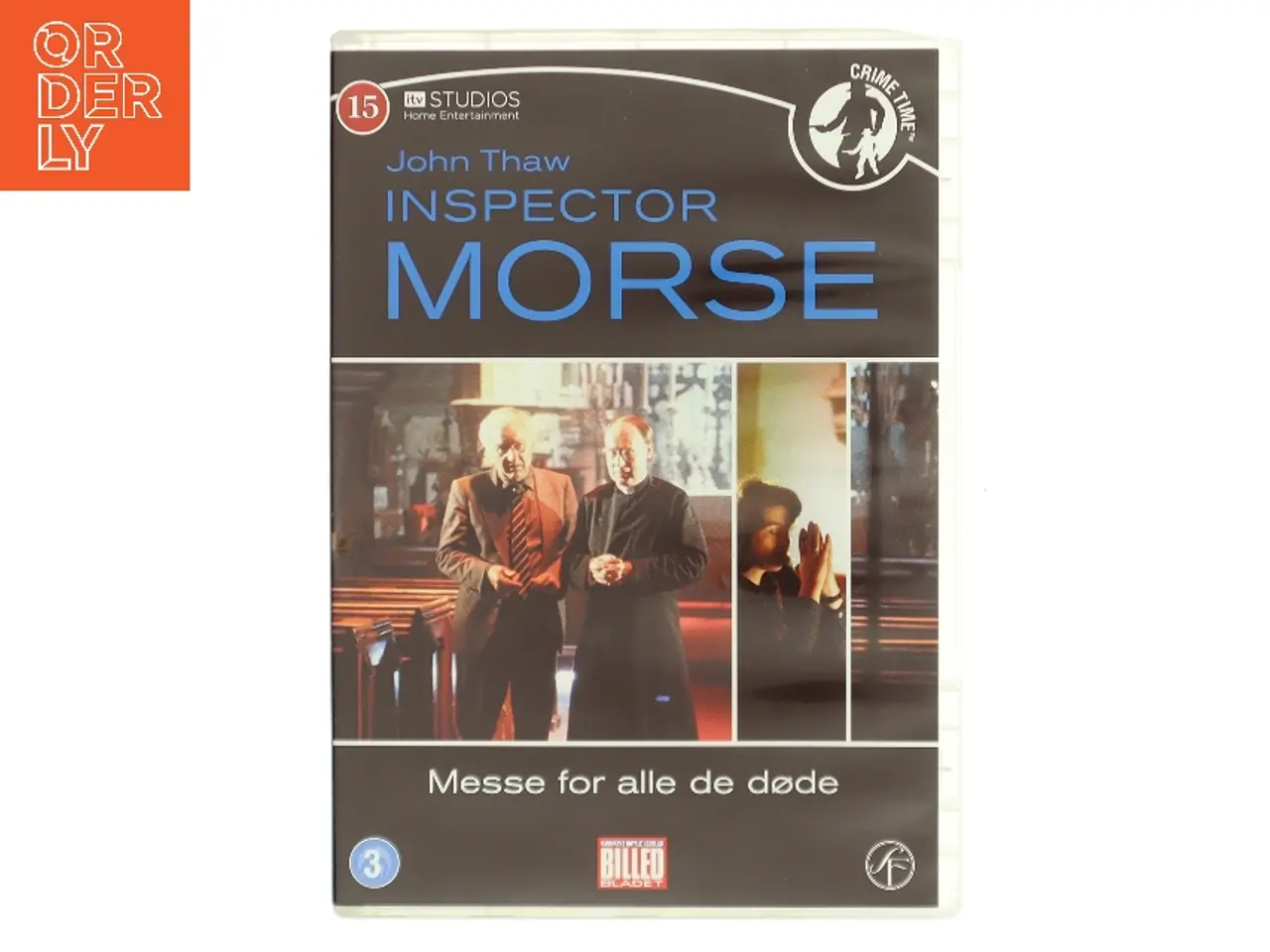 Billede 1 - Inspector Morse: Messe for alle de døde med John Thaw (DVD)