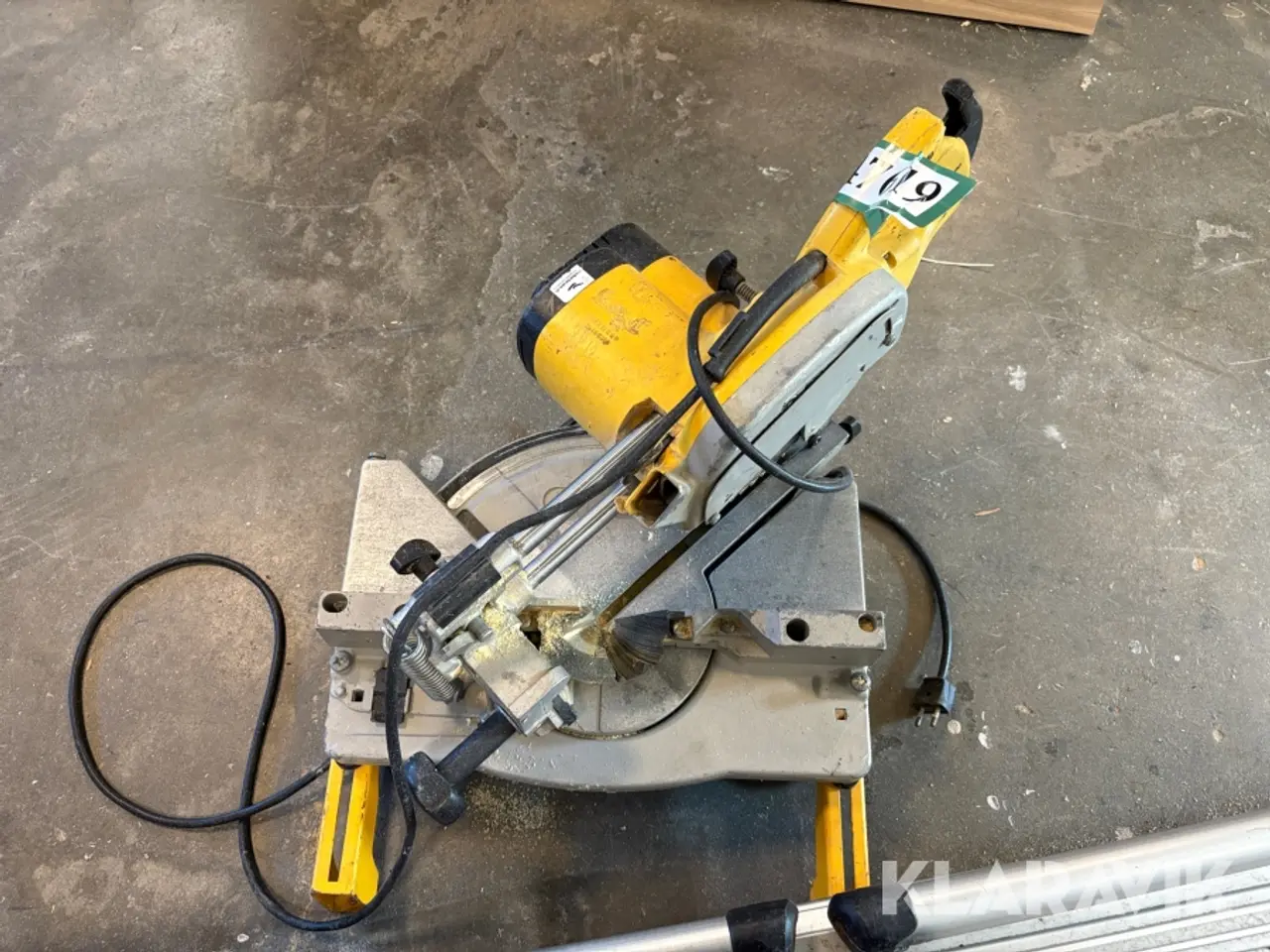 Billede 8 - Kap-/geringssav med udtræk. Dewalt DW700-XE