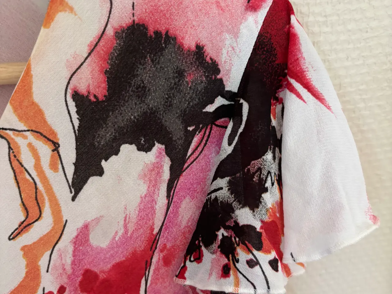 Billede 6 - Whimsy T-shirt L multifarvet viskose og polyester 