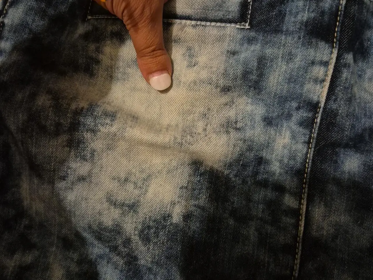 Billede 4 - Denimnederdel – Gulddigga