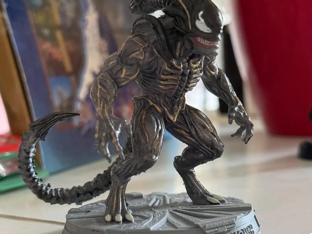 Billede 2 - Xenomorph × Venom – 3D-printet figur