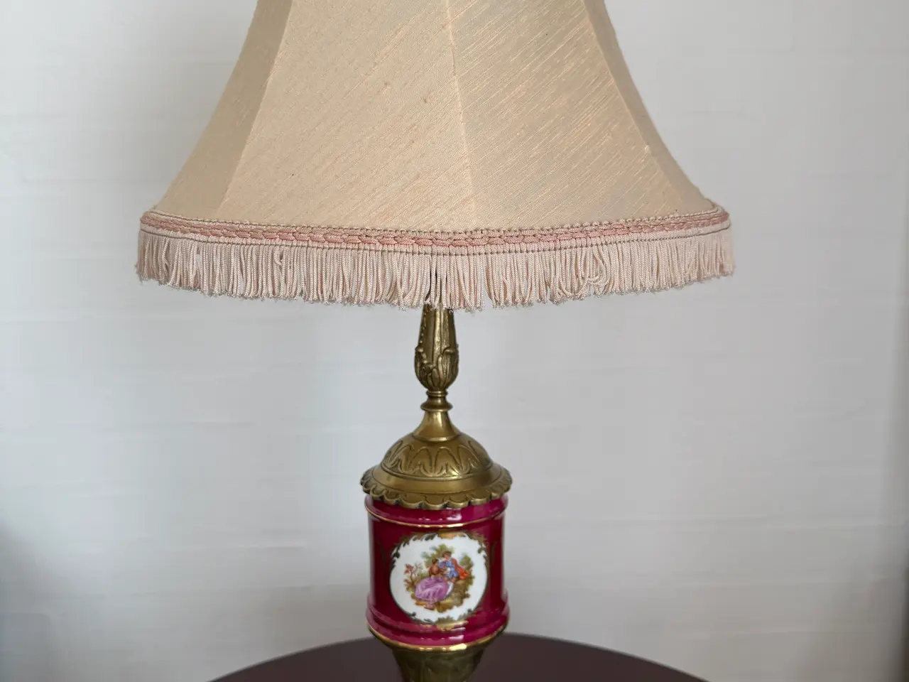 Billede 3 - Antik bordlampe