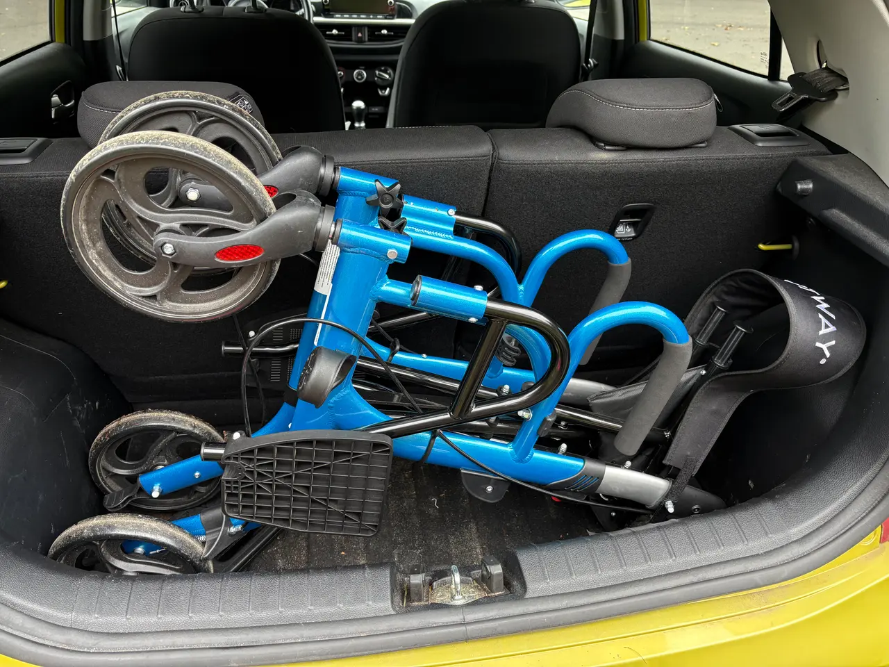 Billede 6 - Rollator med kørestol effekt