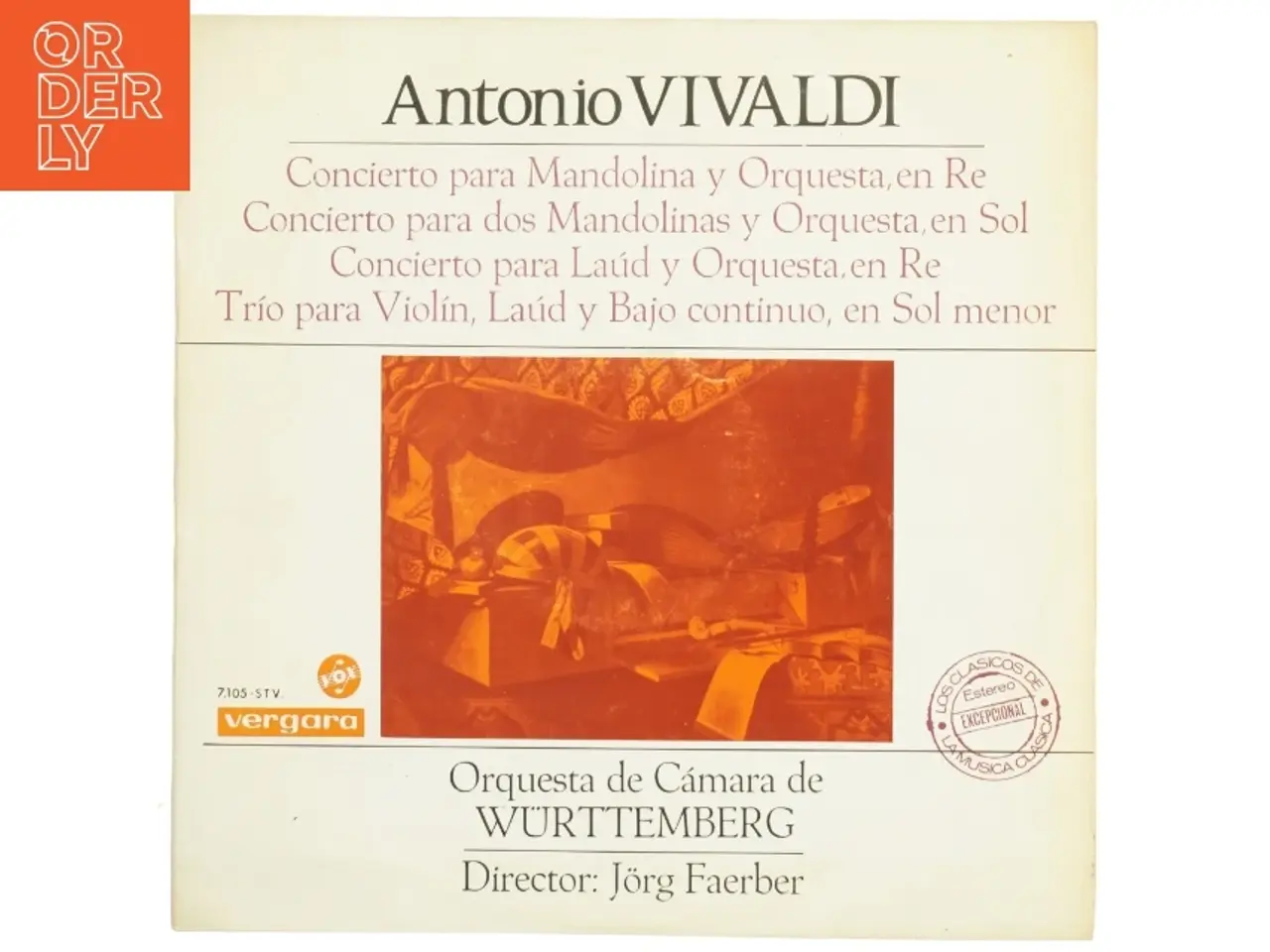 Billede 1 - Musik af Antonio Vivaldi (LP)