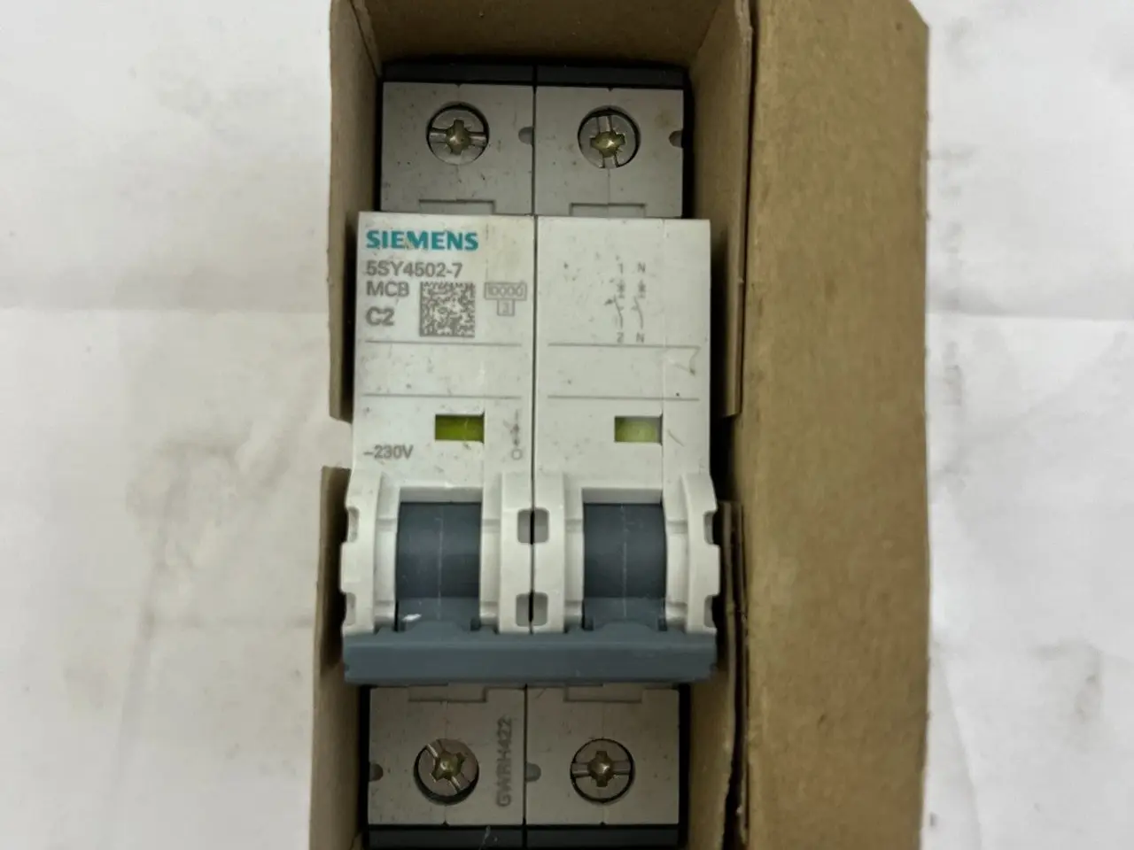 Billede 2 - Siemens 5SY4502-7 MCB Miniature automatsikring 1+N