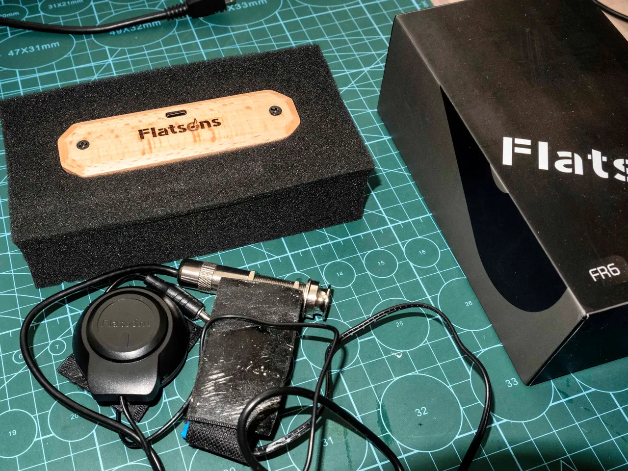 Billede 2 - Guitar pickup. Flatsens FR6 soundhole pickup med d
