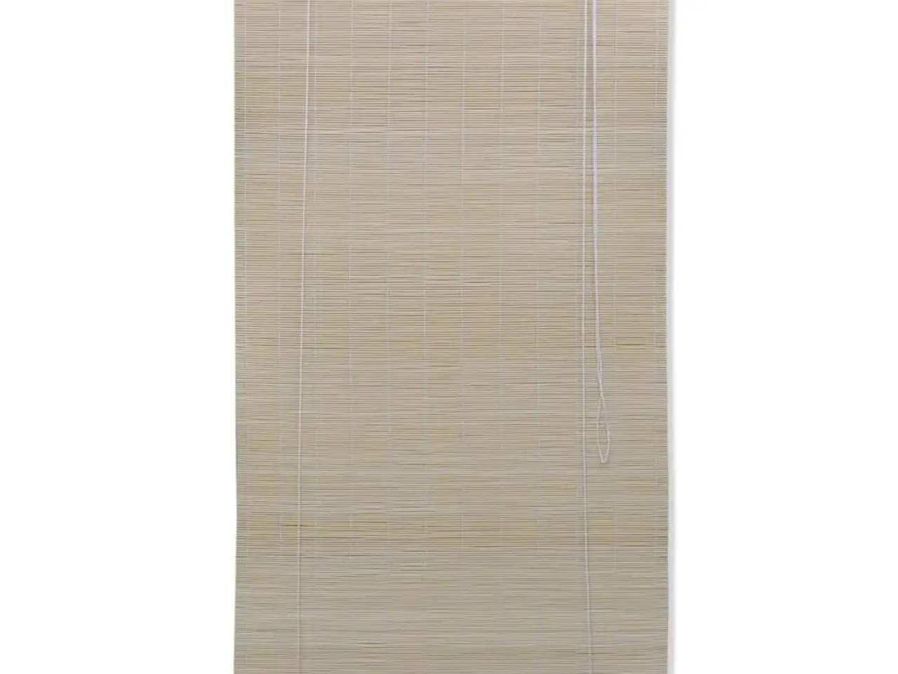 Billede 2 - Bambusrullegardin 80 x 220 cm - naturfarvet