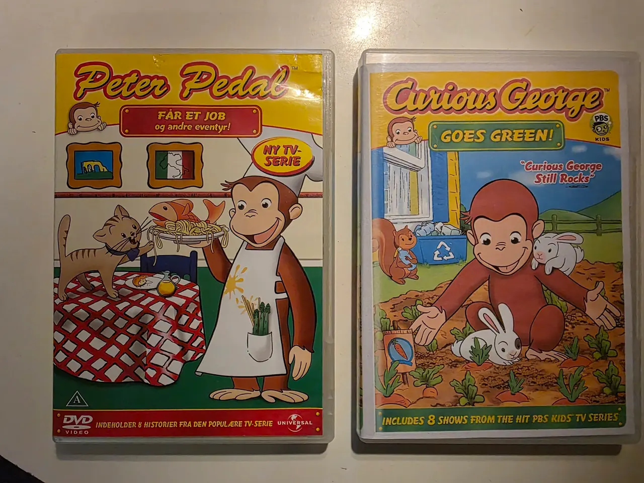 Billede 1 - Peter Pedal (Curious George) 2 DVD Film