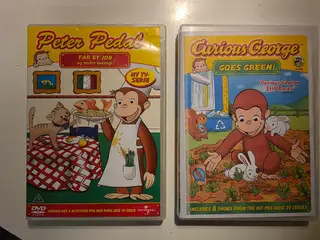 Peter Pedal (Curious George) 2 DVD Film