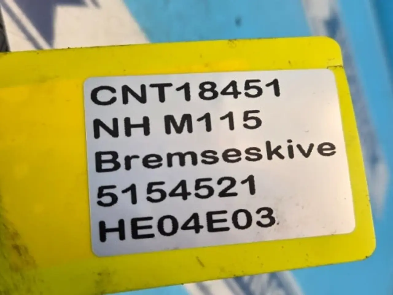 Billede 12 - New Holland TM115 Bremseskive 5154521
