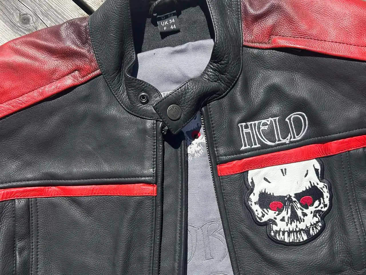 Billede 3 - Held læder motorcykeljakke