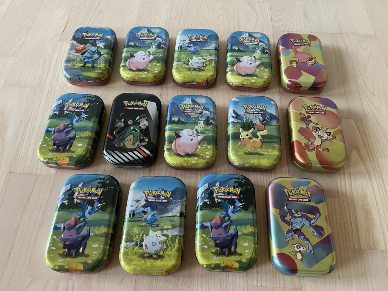 Billede 9 - 🎁 Pokémon kort i flot tin – 80 stk