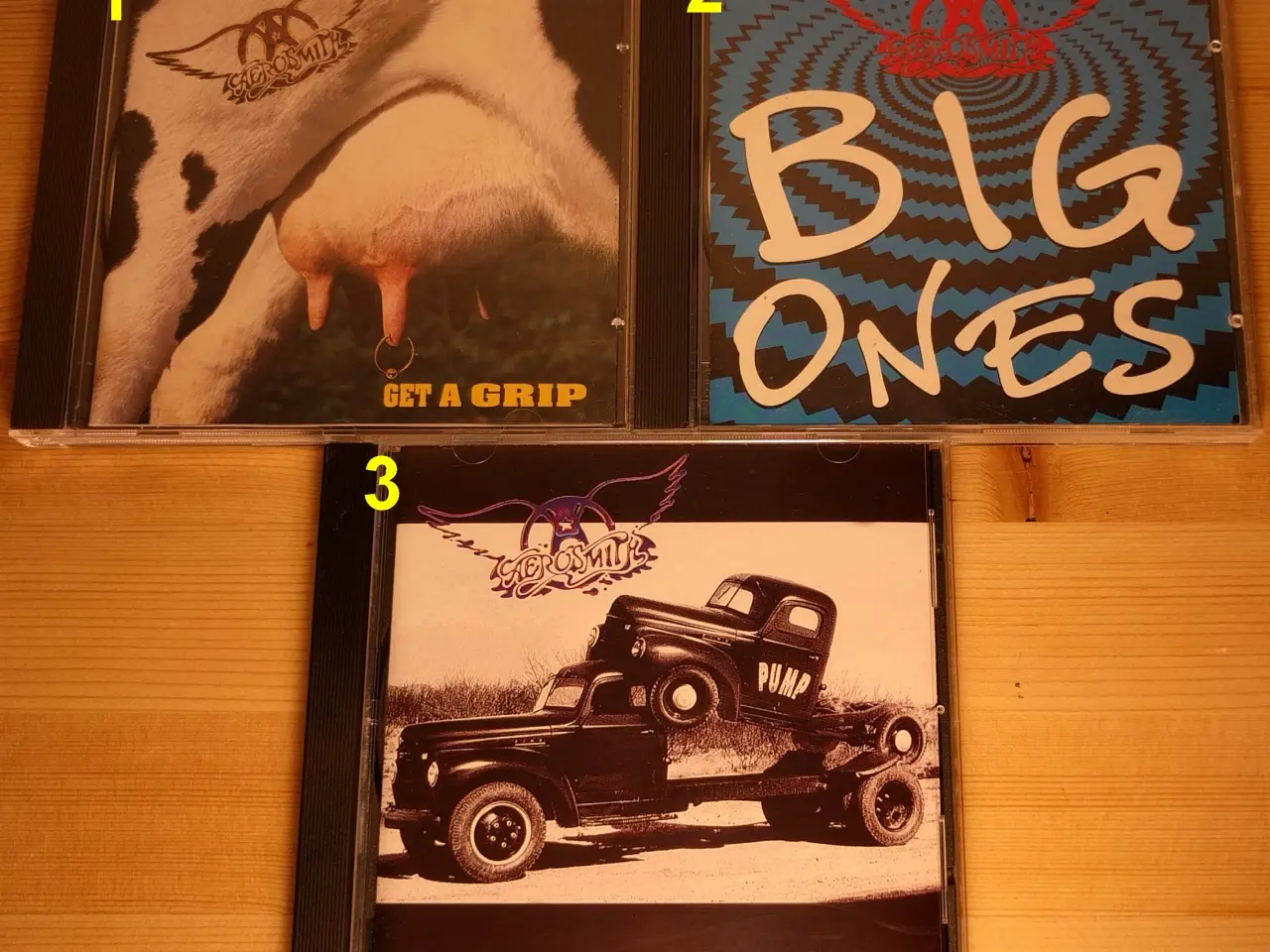 Billede 1 - Aerosmith CD'er: 3 Titler