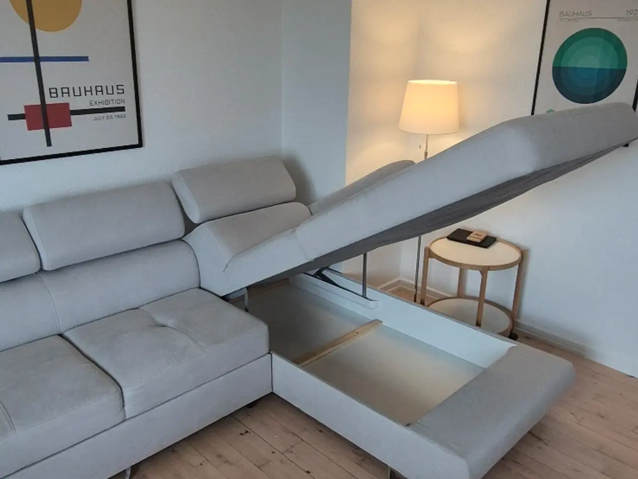 Billede 2 - Sovesofa med chaiselong