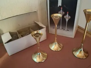 3 smukke olie lamper