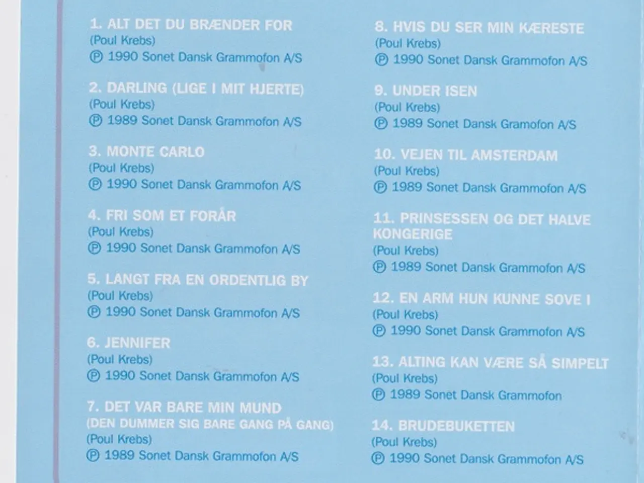 Billede 5 - Poul Krebs – Alt Det Du Brænder For – CD