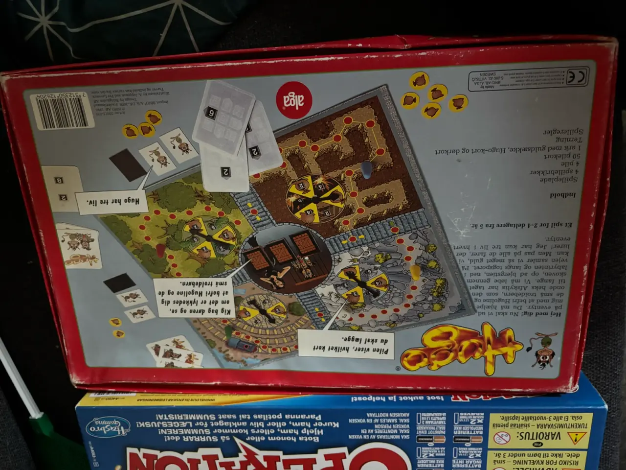 Billede 3 - Operation og Hugo brætspil sælges samlet