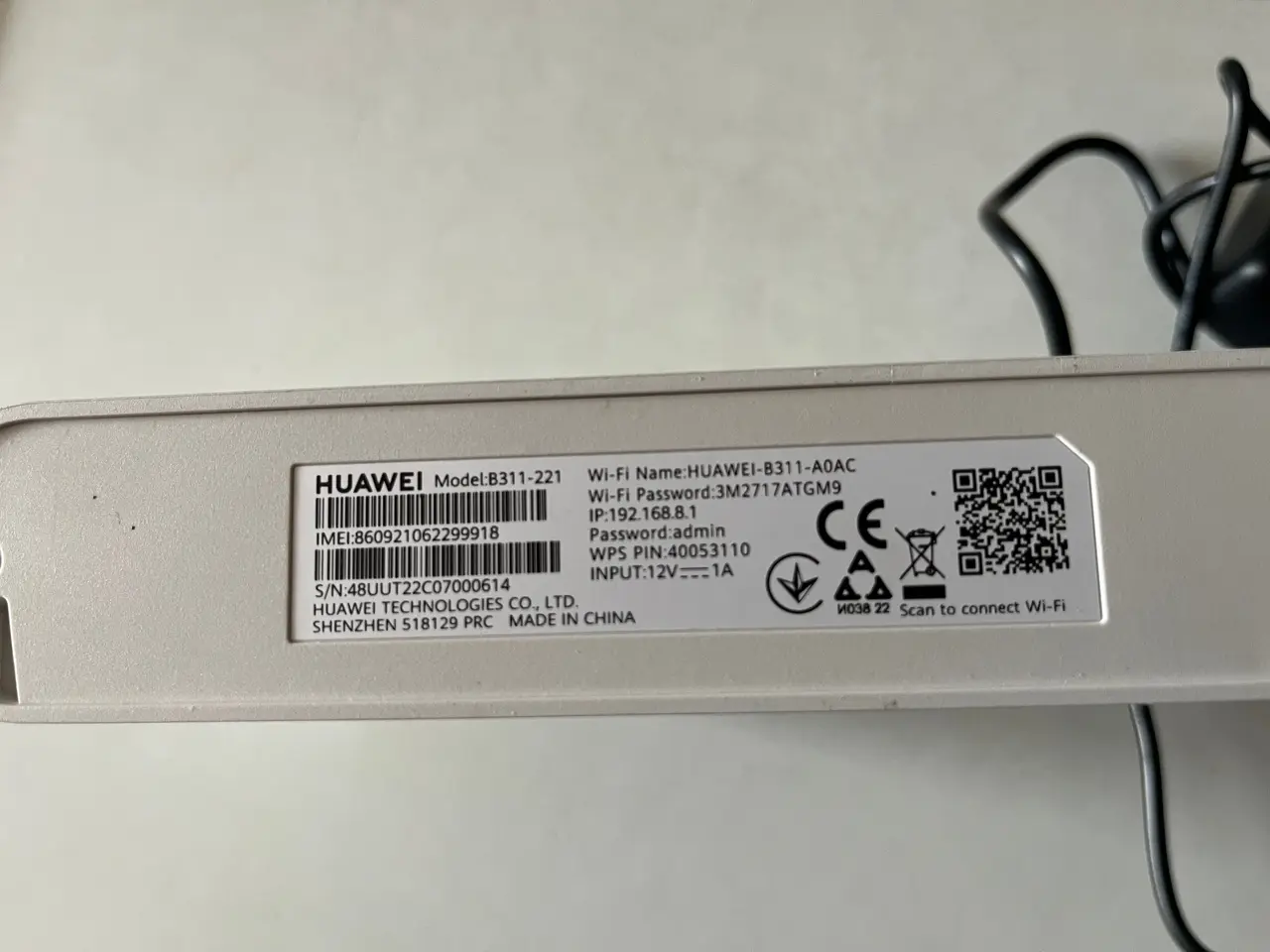 Billede 2 - Huawei router