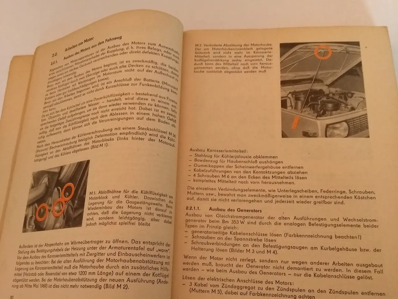 Billede 3 - Instruktionsbog til Wartburg 353