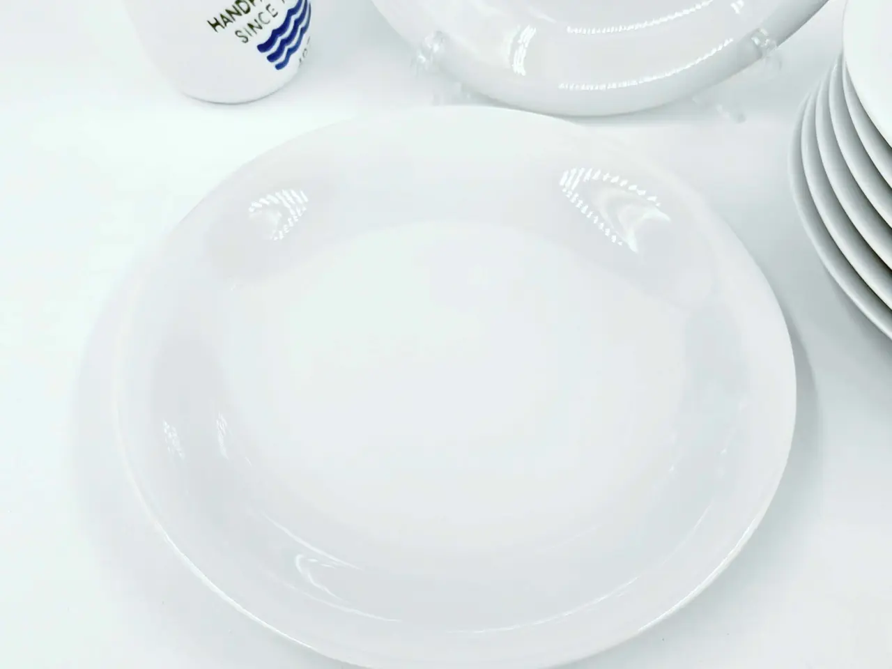 Billede 3 - Royal Copenhagen Hvid Tallerken Porcelæn 